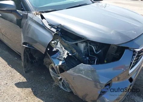 2022 Toyota Highlander Xle from USA, damaged, VIN 5TDGZRBH6NS573548